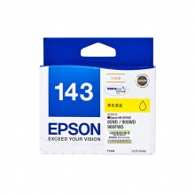 愛普生（EPSON） T143墨盒T1431/2/3/4適用900 960FWD 7018 打印機(jī) T1434黃色墨盒  計(jì)價單位：個