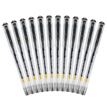 晨光 M&G GP1150 拔蓋中性筆 0.5mm 黑 12支/盒 計價單位:支