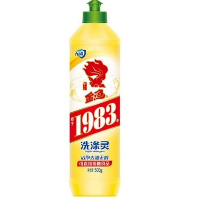 金魚(yú) 洗滌靈 洗潔精  500g計(jì)價(jià)單位：瓶